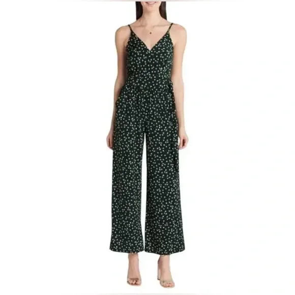 Kaileigh Rochelle Knit Floral Jumpsuit - Picture 1 of 15